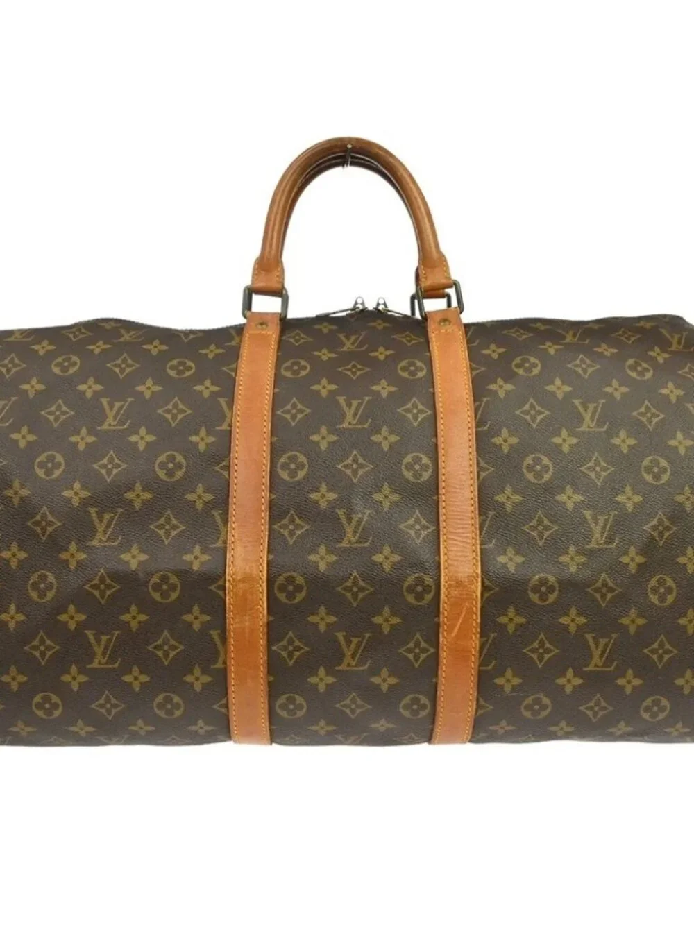 LOUIS VUITTON KEEPALL 55 TRAVEL HANDBAG MONOGRAM